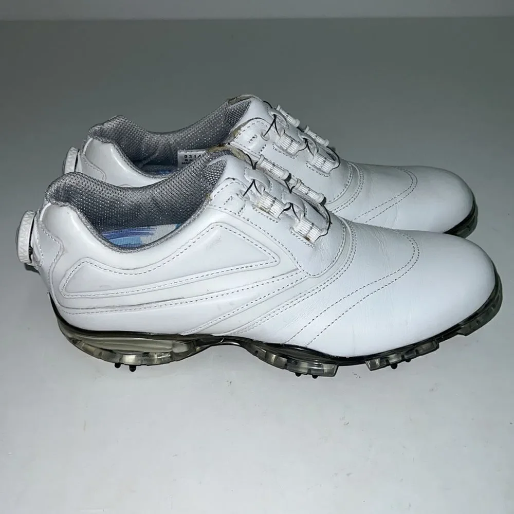 Foot Joy White BOA‎ Closure, waterproof golf shoes Size 8N A19